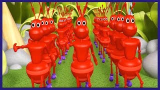 The Ants Go Marching One by One Song  Rhyme4Kids [upl. by Arrec]