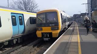 Southeastern from Lewisham to Peckham Rye 4 car train [upl. by Jenelle989]