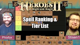 REUPLOAD Spell Tier Ranking Featuring Stisen1  Heroes of Might and Magic 2 [upl. by Leunad]