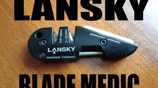 Lansky BladeMedic Tactical Sharpener Review [upl. by Bordiuk]