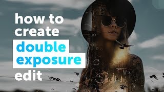 How to create a Double Exposure edit  PicsArt Tutorial [upl. by Eirak]