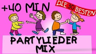 Der schönste Partylieder Mix  Kinderlieder [upl. by Lowery]