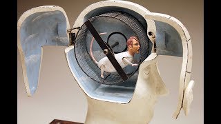 The Making of quotPhrenology Headquot  A Kinetic Sculpture by Tom Haney  2018 [upl. by Ibmat]