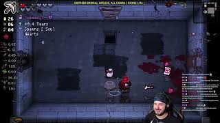 TBOI REPENTANCE Hard mode no hit Tainted Lilith mother ending worlds first [upl. by Lain578]