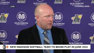 LIVE Madison Mallards announce creation of womens softball team [upl. by Zsamot664]