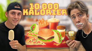 10 000 KALORIER PÅ 10 TIMMAR [upl. by Anasxor973]