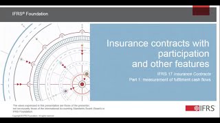 IFRS 17 Insurance contracts with participation and other features Part 1 of 2 [upl. by Ignatia]