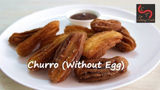 How to make Churros without Egg  Easy homemade Churros  Churros with only 4 ingredients [upl. by Amsirak]