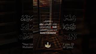 وَالضُّحَى وَاللَّيْلِ إِذَا سَجَى [upl. by Nedrah172]