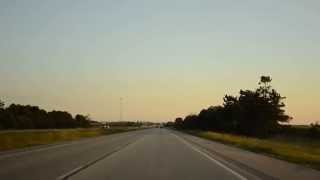 IL I57 SB from Paxton to Thomasboro Aug 2015 [upl. by Bilac]