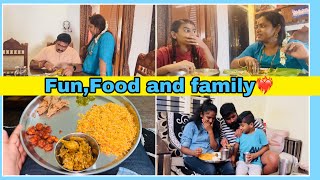 FunFoodFamily😍 SPURTHI VLOG [upl. by Eirovi]