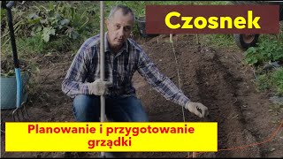 Czosnek  przygotowanie miejsca Sadzenie  przełom październik  listopad Teraz jest za wcześnie [upl. by Dreher]