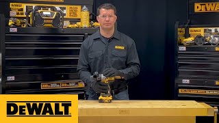 DEWALT® Product Guide  Cordless Drill Speed Torque and Clutch Settings [upl. by Neomah]