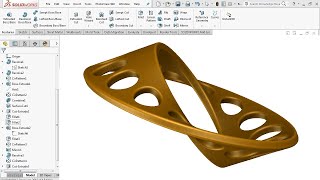 SolidWorks Surfacing  Solidworks Tutorial [upl. by Swigart]