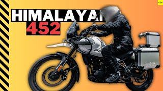 Itchy BOOTS rides the new Himalayan 452  Everything you need to know [upl. by Edlihtam939]