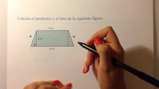 1º y 2º ESO Perímetro y áreas de figuras planas [upl. by Yromas41]