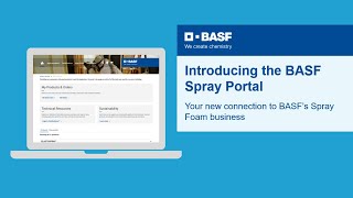 Introducing the BASF Spray Portal  Your New Connection to BASF [upl. by Havard]