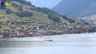 Schifffahrtsimpressionen vor Beckenried am Vierwaldstättersee HD [upl. by Nyrat957]