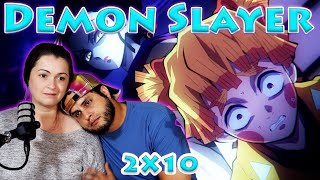 Demon Slayer 2x10 Reaction [upl. by Iinde398]