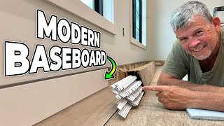 Is This the Future of Trim Flush Baseboard Installation [upl. by Prebo]