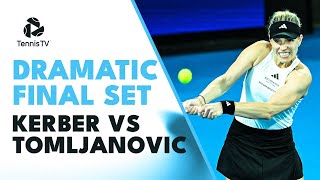 Angelique Kerber vs Ajla Tomljanovic DRAMATIC Final Set  United Cup 2024 Highlights [upl. by Annoiek]