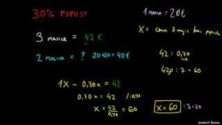 Odstotki 1  primer [upl. by Pacheco]