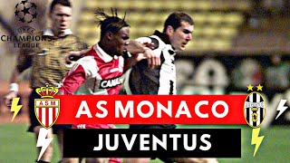 AS Monaco vs Juventus 32 All Goals amp Highlights  1998 UEFA Champions League [upl. by Ynos]