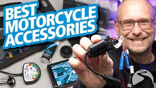 Best motorcycle gadgets for 2024  36 accessories YOU need [upl. by Mohamed]