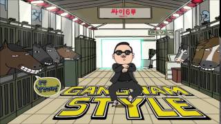 PSY  Gangnam Style slowed down [upl. by Aihsemek]