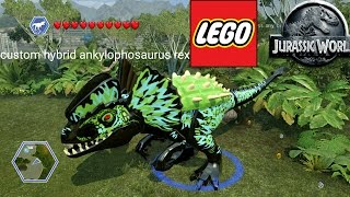 LEGO Jurassic World Ankylophosaurus Custom Hybrid [upl. by Morez]