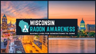 Wisconsin Radon Awareness  Radon Testing [upl. by Ahtilat]