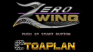 Zero Wing Arcade  1ALL Clear 1643700 Pts [upl. by Thurnau]