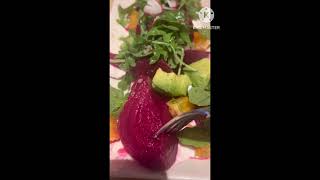 Delicious Beetroot Salad  سلطة صحية لذيذة بصلصة خطيرة [upl. by Olnay]