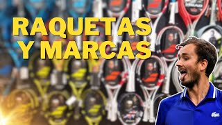 Las 5 mejores MARCAS de RAQUETA🎾 ¿Cuál es tu FAVORITA [upl. by Gilletta350]