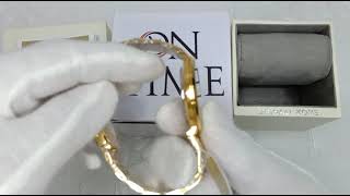 Unboxing Michael Kors Pyper Gold MK3898 [upl. by Yanal]