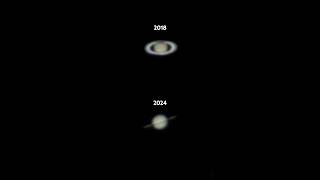 The views of Saturn  2018 vs 2024 [upl. by Nemhauser]