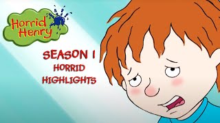 Season 1 Horrid Highlights  Horrid Henry Special  Cartoons for Children [upl. by Eibbor]