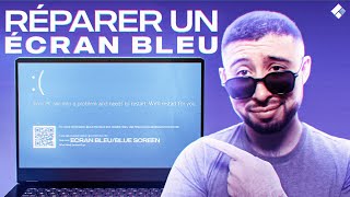 Comment réparer l’écran bleu sur Windows 10 [upl. by Nuhsar]