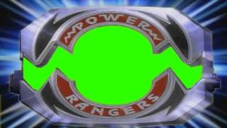 Power Rangers Morphin Green Screen [upl. by Brunn270]