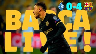 🔥 GOALS GALORE in the UCL ⚽ DYNAMO KYIV 0  4 BARÇA  BARÇA LIVE [upl. by Retsam]