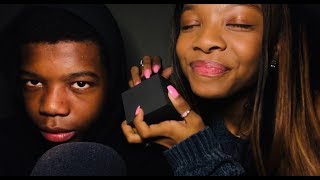 ASMR  me and my brother try to give you asmr D multiple triggers [upl. by Norine774]