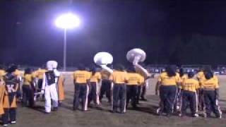 Kingstree Marching Jaguars 2011 Homecoming Performance [upl. by Engamrahc]