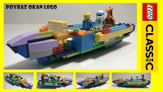 LEGO Classic 10696 Tuğlaları Kullanarak Feribot Yaptım [upl. by Nawaj]