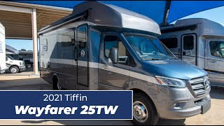 2021 Tiffin Wayfarer 25TW  Full Service Walk Through [upl. by Aniluj]