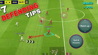 7 Defending Tips  eFootball Pes 2023 Mobile  Basic  Pro Tips For Defending [upl. by Adriane]