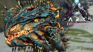 Ark Extinction  FRESH START Max Level Velonasaur Taming 1  Ark Extinction Gameplay [upl. by Karoline]