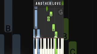 Another Love Piano Tutorial Tom Odell Piano Cover [upl. by Yornoc950]