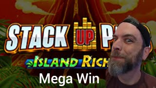 Stack Up Pays  Island Riches  1¢  75¢Spin  Mega Free Spins  Massive Win for the Bet Size [upl. by Friede71]