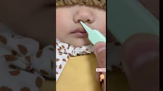 Baby Nasal Aspirator is convenient and hygienic Useful Baby Product amp Clothes 136 [upl. by Eyatnod]