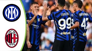 Inter Milan vs AC Milan  Extended Highlights amp All Goals 2024 HD [upl. by Cadal862]